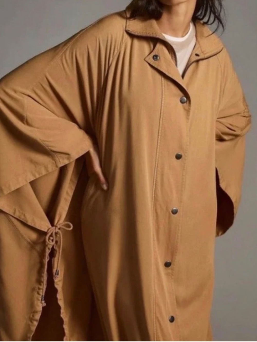 Pilcro Anthropologie oversized poncho one size